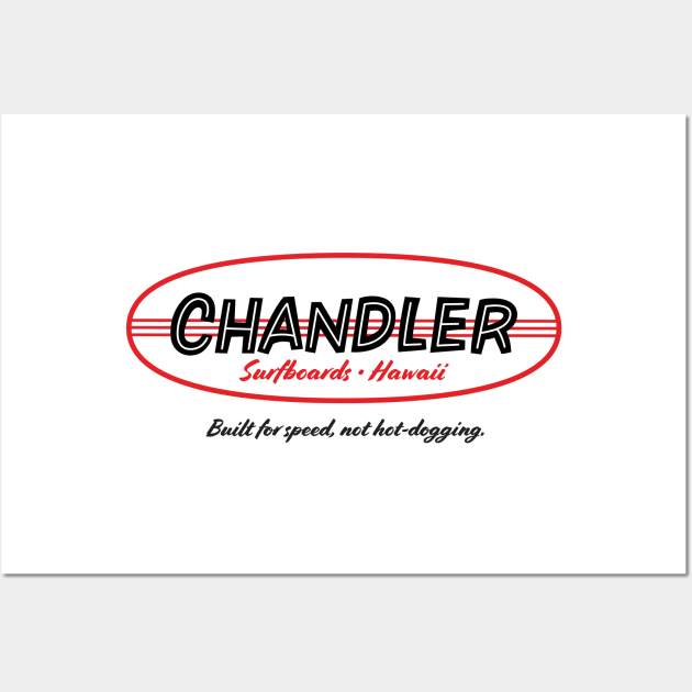 Original Chandler Surfboards Wall Art by tenaciousva